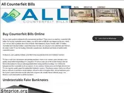 Sites similar to allcounterfeitbills.com