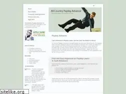 Sites similar to allcountrypaydayadvance.com