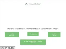 Sites similar to allcountyoralsurgery.com