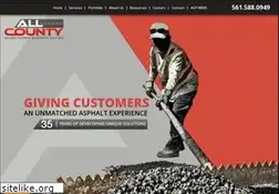 Sites similar to allcountypaving.com