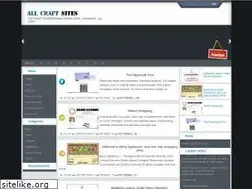 Sites similar to allcraftsites.com