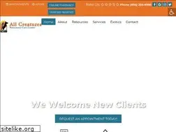 Sites similar to allcreaturesvetcare.com