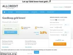 Sites similar to allcredit.nl