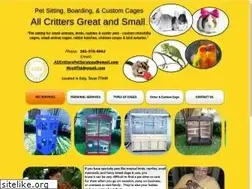 Sites similar to allcrittersgreatandsmall.com