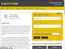 Sites similar to allcroydontaxis.co.uk