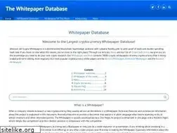 Sites similar to allcryptowhitepapers.com