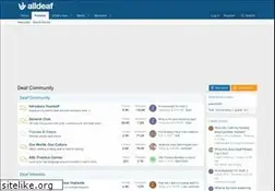 Sites similar to alldeaf.com