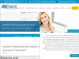 Sites similar to alldent-zahnzentrum.de