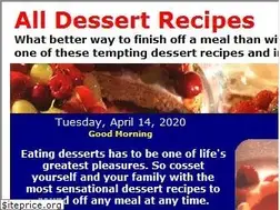 Sites similar to alldessertrecipes.com