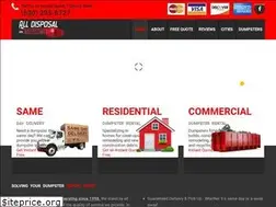 Sites similar to alldisposalrecycling.com