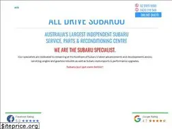 Sites similar to alldrivesubaroo.com.au