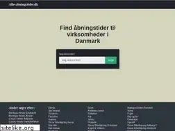 Sites similar to alle-abningstider.dk