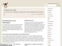 Sites similar to alle-eselsbruecken.de