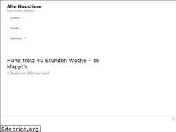 Sites similar to alle-haustiere.de