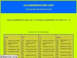 Sites similar to alle-kalenderwochen.de