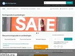 Sites similar to alle-kortingscodes.nl