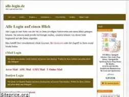 Sites similar to alle-login.de