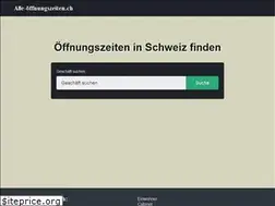 Sites similar to alle-offnungszeiten.ch
