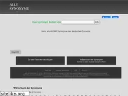 Sites similar to alle-synonyme.de