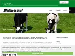 Sites similar to alleadressen.nl