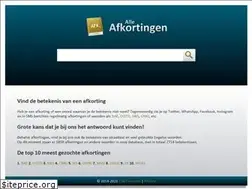 Sites similar to alleafkortingen.nl