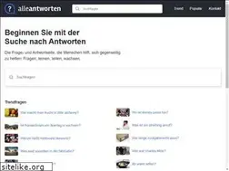 Sites similar to alleantworten.de