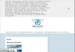 Sites similar to allecuadorandmore.com