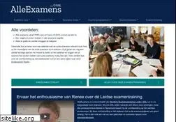 Sites similar to alleexamens.nl