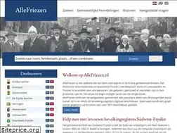 Sites similar to allefriezen.nl