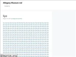 Sites similar to alleganymuseummd.org