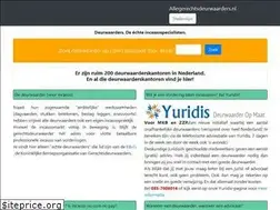 Sites similar to allegerechtsdeurwaarders.nl