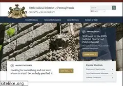 Sites similar to alleghenycourts.us