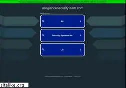 Sites similar to allegiancesecurityteam.com