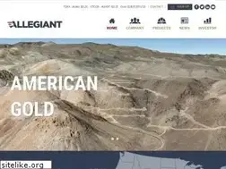 Sites similar to allegiantgold.com