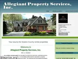 Sites similar to allegiantpropertyservices.com