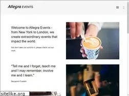 Sites similar to allegra-events.com