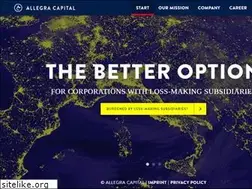 Sites similar to allegracapital.com