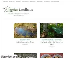 Sites similar to allegriaslandhaus.de