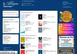 Sites similar to allegro-partition.fr