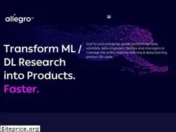 Sites similar to allegro.ai
