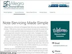 Sites similar to allegroescrow.com