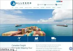 Sites similar to allegrofreight.com