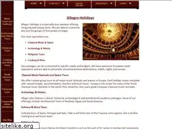 Sites similar to allegroholidays.com