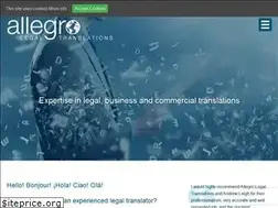 Sites similar to allegrolegaltranslations.co.uk