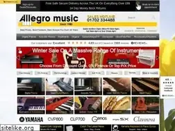 Sites similar to allegromusic.co.uk