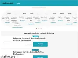 Sites similar to allegutschein.de