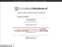 Sites similar to allejuridischevacatures.nl