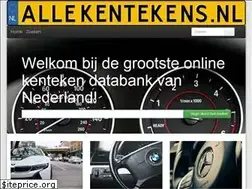 Sites similar to allekentekens.nl