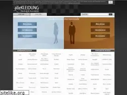 Sites similar to allekleidung.de