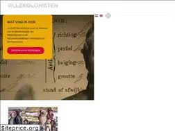 Sites similar to allekolonisten.nl